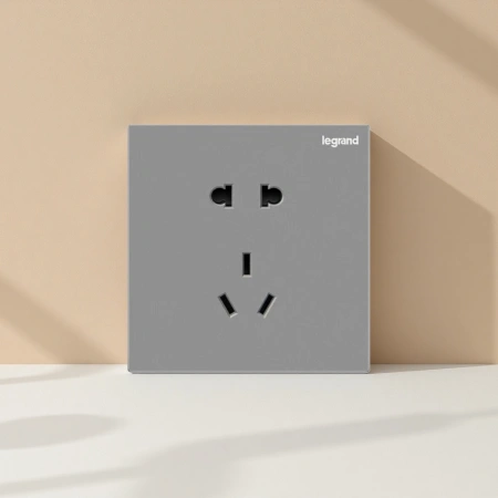 Grey socket panel, 86-type single and double-hole universal household wall switch base box with cover Grey socket panel, 86-type single and double-hole universal household wall switch base box with cover
